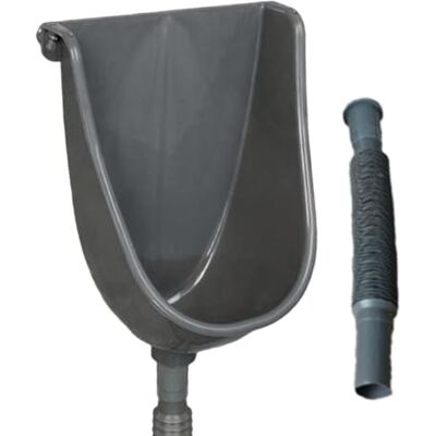 DAGLLGEW Plastic Urinals for Men, Portable Wall Mounted Odourless Waterless Urinal with Sewer Pipe for Home, Dorm, Garden, Garage, Shed, or Backyard Outdoor Urinal Wall Urine DAGLLGEW Plastic Urinals for Men, Portable Wall Mounted Odourless Waterless Urinal with Sewer Pipe for Home, Dorm, Garden, Garage, Shed, or Backyard Outdoor Urinal Wall Urine