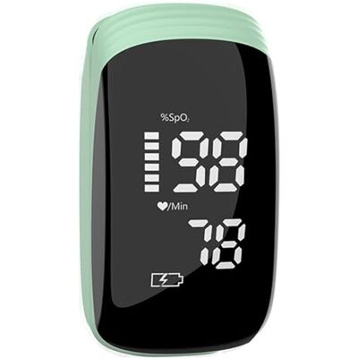 BLUEZY Rechargeable Finger Pulse Oximeter Fingertip Blood Oxygen Monitor, Pulse Oximeter with Blood Oxygen Saturation/Heart Rate Monitor and Spo2 Levels Oxygen Monitor Finger BLUEZY Rechargeable Finger Pulse Oximeter Fingertip Blood Oxygen Monitor, Pulse Oximeter with Blood Oxygen Saturation/Heart Rate Monitor and Spo2 Levels Oxygen Monitor Finger