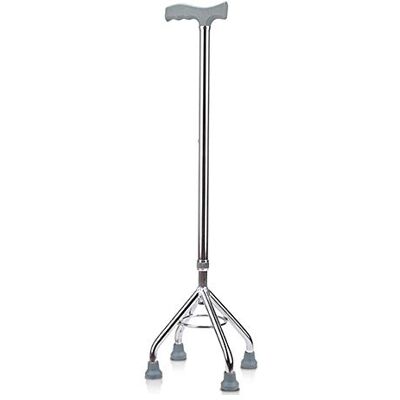 HWSY Scalable Crutches Four Feet Non slip Shock-Absorbing Crutches Aluminum Alloy Old people Walking aids Interesting HWSY Scalable Crutches Four Feet Non slip Shock-Absorbing Crutches Aluminum Alloy Old people Walking aids Interesting
