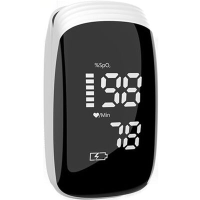 BLUEZY Rechargeable Finger Pulse Oximeter Fingertip Blood Oxygen Monitor, Pulse Oximeter with Blood Oxygen Saturation/Heart Rate Monitor and Spo2 Levels Oxygen Monitor Finger BLUEZY Rechargeable Finger Pulse Oximeter Fingertip Blood Oxygen Monitor, Pulse Oximeter with Blood Oxygen Saturation/Heart Rate Monitor and Spo2 Levels Oxygen Monitor Finger