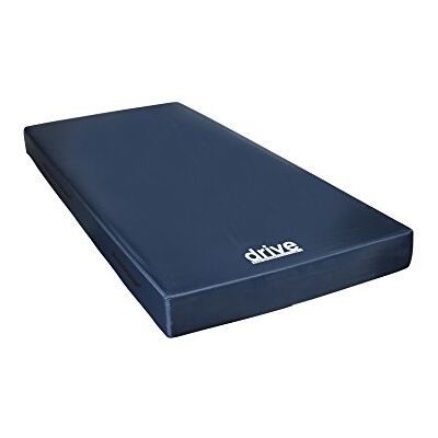Drive Medical 15076 Quick 'N Easy Comfort Mattress High-Density Foam Mattress, Removable Cover Offers Pressure-Relief Support for Homecare and Hospital Beds, 275 lb Capacity Drive Medical 15076 Quick 'N Easy Comfort Mattress High-Density Foam Mattress, Removable Cover Offers Pressure-Relief Support for Homecare and Hospital Beds, 275 lb Capacity