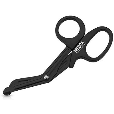 MEDca Medical Bandage Scissors Trauma Scissors and EMT First Responder Shears Made with Premium Quality Stainless Steel for Nurse, Doctors, First Aid Supplies, 7.5 inch Length MEDca Medical Bandage Scissors Trauma Scissors and EMT First Responder Shears Made with Premium Quality Stainless Steel for Nurse, Doctors, First Aid Supplies, 7.5 inch Length