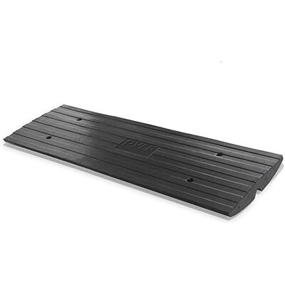 Pyle Car Ramp, Multipurpose, Flexible Kerb, Threshold Ramp, Heavy Duty Rubber Suitable for Vehicle, Car, Truck, Scooter, Bike, Motorcycle, Wheelchair Mobility, Loading Dock, Garage, Sidewalk Pyle Car Ramp, Multipurpose, Flexible Kerb, Threshold Ramp, Heavy Duty Rubber Suitable for Vehicle, Car, Truck, Scooter, Bike, Motorcycle, Wheelchair Mobility, Loading Dock, Garage, Sidewalk