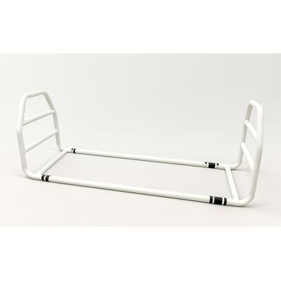 Aidapt Adjustable White Bedstick Transfer Aid. Steel Support Bed Rail for Single to King Size Divan Beds, Assists Sitting, Standing & Repositioning,160kg Limit, Easy Assembly,Elderly,Mobility Aidapt Adjustable White Bedstick Transfer Aid. Steel Support Bed Rail for Single to King Size Divan Beds, Assists Sitting, Standing & Repositioning,160kg Limit, Easy Assembly,Elderly,Mobility