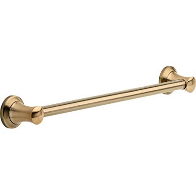 DELTA 41724-CZ Transitional 24-Inch Grab Bar with Concealed Mounting, Champagne Bronze DELTA 41724-CZ Transitional 24-Inch Grab Bar with Concealed Mounting, Champagne Bronze