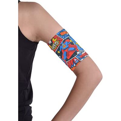 Kaio-Dia Dia-Band KIDS, armband for CGM Freestyle Libre, Medtronic, Dexcom or Omnipod Comfortable and reusable diabetic armband for glucose sensor. (Junior.XS (17-19cm)) Kaio-Dia Dia-Band KIDS, armband for CGM Freestyle Libre, Medtronic, Dexcom or Omnipod Comfortable and reusable diabetic armband for glucose sensor. (Junior.XS (17-19cm))