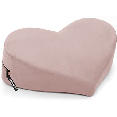 Liberator Heart Wedge Sensual Positioning Pillow Microvelvet Rose 14088 Liberator Heart Wedge Sensual Positioning Pillow Microvelvet Rose 14088