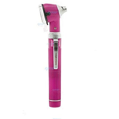 YNR Pink Mini Otoscope Fiber Optic Ear Scope Diagnostic Examination CE Approved YNR Pink Mini Otoscope Fiber Optic Ear Scope Diagnostic Examination CE Approved