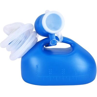Comebachome Portable Urinal for Men, 2000ml/68oz Spill Proof Urine Bottle with Scale and Lid, Male Urinal with 63" Long Tube, Pee Bottles for Men Travel Hospital Car Truckers, Urine Bottle, Portable for Comebachome Portable Urinal for Men, 2000ml/68oz Spill Proof Urine Bottle with Scale and Lid, Male Urinal with 63" Long Tube, Pee Bottles for Men Travel Hospital Car Truckers, Urine Bottle, Portable for