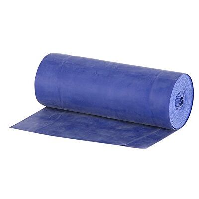 Rolyan Energising Exercise Bands, Ideal Resistance Tool for Upper and Lower Extremity Exercises to Tone Muscles and Increase Flexibility, Supports Physical Therapy, Latex Free, Blue, Extra Heavy, 5m Rolyan Energising Exercise Bands, Ideal Resistance Tool for Upper and Lower Extremity Exercises to Tone Muscles and Increase Flexibility, Supports Physical Therapy, Latex Free, Blue, Extra Heavy, 5m