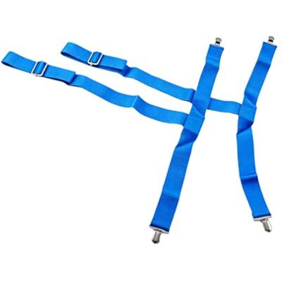 WRWIZDR Clip & Pull Dressing Aid with Extendable Leg Lifters, Blue Pants Puller, Antislip Clip, Stretchy Nylon Belt, Adjustable Length Strap for Easy Dressing WRWIZDR Clip & Pull Dressing Aid with Extendable Leg Lifters, Blue Pants Puller, Antislip Clip, Stretchy Nylon Belt, Adjustable Length Strap for Easy Dressing