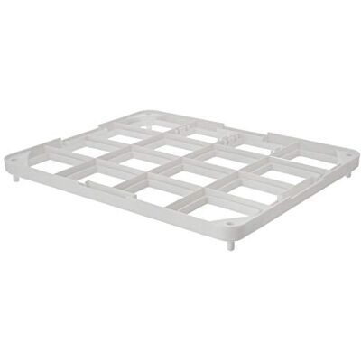 Homecraft Prima Bath Step, Single Riser for Additional Height, for Elderly, Elevation Steps with Slip-Resistant Moldings for Young Children, Users with Limited Mobility, 45 cm x 35 cm x 9 cm Homecraft Prima Bath Step, Single Riser for Additional Height, for Elderly, Elevation Steps with Slip-Resistant Moldings for Young Children, Users with Limited Mobility, 45 cm x 35 cm x 9 cm