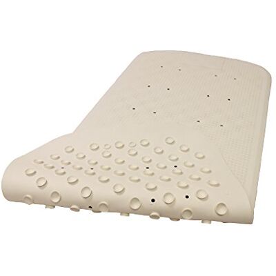 NRS Bathmat Non Slip Rubber White NRS Bathmat Non Slip Rubber White