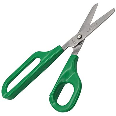 Easi-Grip PETA Children's Left Hand Scissors with Long Loop Handle, Ergonomic Grip, Ideal for Anyone with Poor Hand Control, Weak Grip and Joint Problems, 45mm Blade LPL-1 Easi-Grip PETA Children's Left Hand Scissors with Long Loop Handle, Ergonomic Grip, Ideal for Anyone with Poor Hand Control, Weak Grip and Joint Problems, 45mm Blade LPL-1