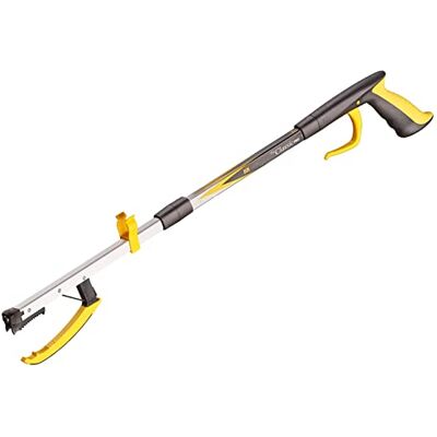 The Helping Hand Company Helping Hand Company Classic Pro Folding Reacher Grabber 35” /89cm. Long Handled Grabber Stick for Elderly, Disabled, Pregnant. Reaching Aids for Anyone Struggling to Bend and Reach The Helping Hand Company Helping Hand Company Classic Pro Folding Reacher Grabber 35” /89cm. Long Handled Grabber Stick for Elderly, Disabled, Pregnant. Reaching Aids for Anyone Struggling to Bend and Reach