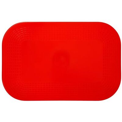 Dycem Non Slip Rectangular Pad 38 x 45 cm, Red, Precut Adhering Pad, Grip Assistance, Non-Toxic, Prevents Objects From Sliding or Rolling, Ideal for Cups, Plates, & Eating Utensils Dycem Non Slip Rectangular Pad 38 x 45 cm, Red, Precut Adhering Pad, Grip Assistance, Non-Toxic, Prevents Objects From Sliding or Rolling, Ideal for Cups, Plates, & Eating Utensils