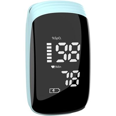 BLUEZY Rechargeable Finger Pulse Oximeter Fingertip Blood Oxygen Monitor, Pulse Oximeter with Blood Oxygen Saturation/Heart Rate Monitor and Spo2 Levels Oxygen Monitor Finger BLUEZY Rechargeable Finger Pulse Oximeter Fingertip Blood Oxygen Monitor, Pulse Oximeter with Blood Oxygen Saturation/Heart Rate Monitor and Spo2 Levels Oxygen Monitor Finger