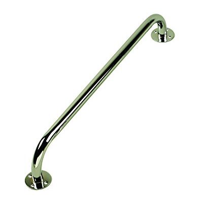 Homecraft Grab Rail, Chrome Plated, 610mm (24"), Safety Aid, Modern Design, Includes Necessary Hardware for Easy Installation Homecraft Grab Rail, Chrome Plated, 610mm (24"), Safety Aid, Modern Design, Includes Necessary Hardware for Easy Installation