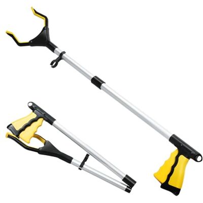 Taylor Reacher Grabber Tool, 32" Grabbers for Elderly, Lightweight Handy Trash Claw Grabber, Mobility Aid Reaching Assist Tool for Trash Pick Up, Litter Picker, Arm Extension (Yellow) Taylor Reacher Grabber Tool, 32" Grabbers for Elderly, Lightweight Handy Trash Claw Grabber, Mobility Aid Reaching Assist Tool for Trash Pick Up, Litter Picker, Arm Extension (Yellow)