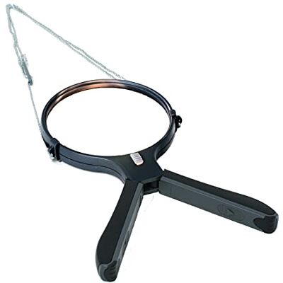 Lifemax Two Way Hands Free Magnifier with Light Lifemax Two Way Hands Free Magnifier with Light