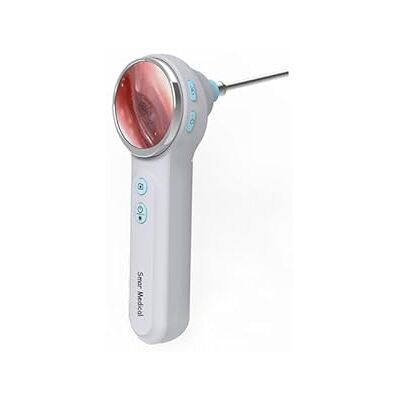 Smar Medical VOT-100 Veterinary Video Otoscope for Dogs and Cats, Digital Ear Examination Scope with HD Camera, LED Illumination, Rechargeable, for Professional Veterinary Use Smar Medical VOT-100 Veterinary Video Otoscope for Dogs and Cats, Digital Ear Examination Scope with HD Camera, LED Illumination, Rechargeable, for Professional Veterinary Use