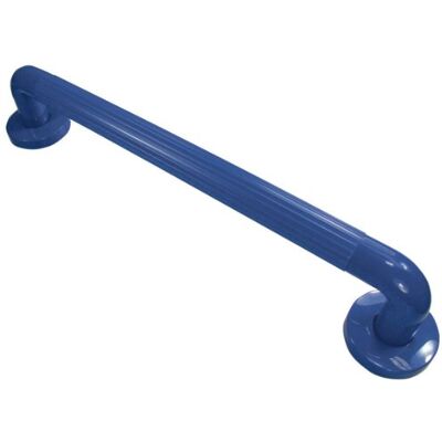 Aidapt Blue Safety 300mm (12") Ribbed UPVC Plastic Grab Bar Support Rail Aid Aidapt Blue Safety 300mm (12") Ribbed UPVC Plastic Grab Bar Support Rail Aid