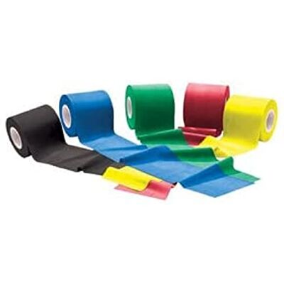 Rolyan Energising Exercise Bands, Ideal Resistance Tool for Upper and Lower Extremity Exercises to Tone Muscles and Increase Flexibility, Latex Free, Black, Extra Extra Heavy, 25m Rolyan Energising Exercise Bands, Ideal Resistance Tool for Upper and Lower Extremity Exercises to Tone Muscles and Increase Flexibility, Latex Free, Black, Extra Extra Heavy, 25m
