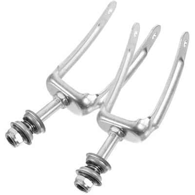 IRFHDCX Wheelchair Front Wheel Bracket 1Pair Wheelchair Front Wheel Bracket Zinc Plated Steel Replacement For Electric And Manual Wheelchairs Strong Stable Comfortable IRFHDCX Wheelchair Front Wheel Bracket 1Pair Wheelchair Front Wheel Bracket Zinc Plated Steel Replacement For Electric And Manual Wheelchairs Strong Stable Comfortable