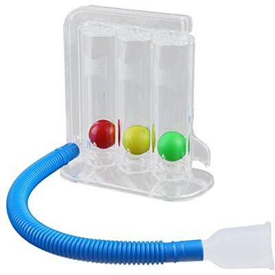 KieTeiiK 3-Ball Deep Breathing Exerciser Capacity Training Device Incentive Spirometer Spirometry Breath Exercises and Measurements deep Breathing Exerciser KieTeiiK 3-Ball Deep Breathing Exerciser Capacity Training Device Incentive Spirometer Spirometry Breath Exercises and Measurements deep Breathing Exerciser
