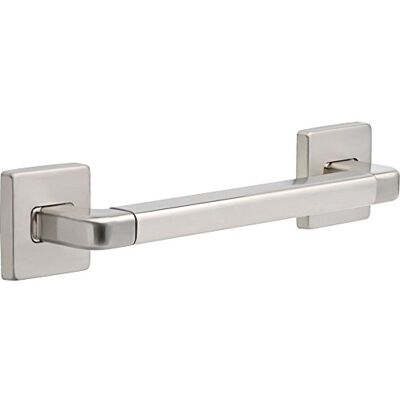 DELTA 41912-SS Angular Modern 12-Inch Grab Bar with Concealed Mounting, Stainless by (English Manual) DELTA 41912-SS Angular Modern 12-Inch Grab Bar with Concealed Mounting, Stainless by (English Manual)