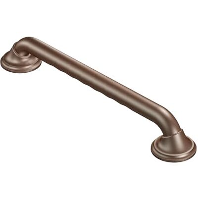 Moen R8712D3GOWB 12-Inch Designer Bathroom Grab Bar, Old World Bronze Moen R8712D3GOWB 12-Inch Designer Bathroom Grab Bar, Old World Bronze