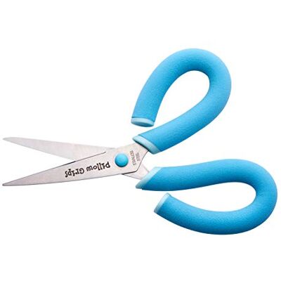 It's Academic Its Academic Pillow Grips 8" Scissors with Comfort Handles, Plain Blade It's Academic Its Academic Pillow Grips 8" Scissors with Comfort Handles, Plain Blade