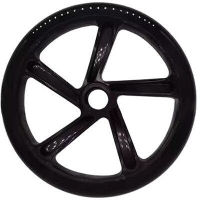 Hzomif Universal Walker Front Replacement Wheels 2pcs 5/6/7/8Inch Shopping Cart Wheels Anti Slip Replacement Travelling Trolley Caster Wear-Resistant Solid Tire Wheel(Black-8 inch) Hzomif Universal Walker Front Replacement Wheels 2pcs 5/6/7/8Inch Shopping Cart Wheels Anti Slip Replacement Travelling Trolley Caster Wear-Resistant Solid Tire Wheel(Black-8 inch)