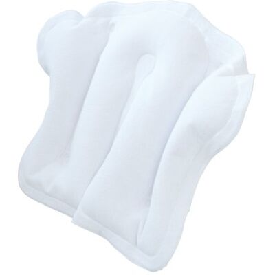 Homecraft Inflatable Bath Pillow, Comfortable Bath Cushion for Head, Neck, and Back, Non-Slip Suction Feet and Terry Cloth Cover, Quality Support, Bathtub Accessory (Eligible for VAT relief in the UK) Homecraft Inflatable Bath Pillow, Comfortable Bath Cushion for Head, Neck, and Back, Non-Slip Suction Feet and Terry Cloth Cover, Quality Support, Bathtub Accessory (Eligible for VAT relief in the UK)