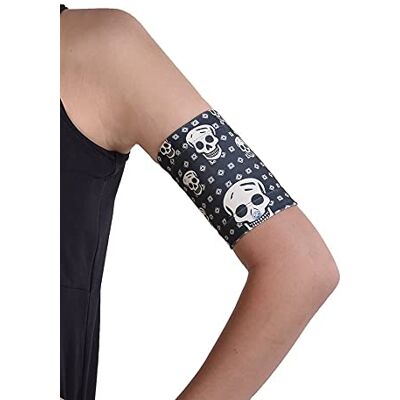 Kaio-Dia Dia-Band, Armband for CGM Freestyle Libre, Medtronic, Dexcom or Omnipod Comfortable and Reusable Diabetic Armband for Glucose Sensor. (XL (31-34 cm)) Kaio-Dia Dia-Band, Armband for CGM Freestyle Libre, Medtronic, Dexcom or Omnipod Comfortable and Reusable Diabetic Armband for Glucose Sensor. (XL (31-34 cm))