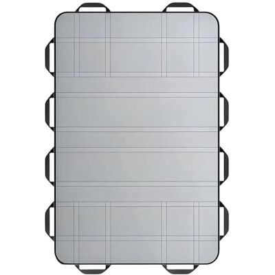 NurtureCare Slide Sheet with 12 Handles for Bed Mobility & Patient Transfer Extra Large 150 x 100 cm 3-Layer Comfort Design 12 Reinforced Handles Supports Up to 227 kg Waterproof & Washable NurtureCare Slide Sheet with 12 Handles for Bed Mobility & Patient Transfer Extra Large 150 x 100 cm 3-Layer Comfort Design 12 Reinforced Handles Supports Up to 227 kg Waterproof & Washable