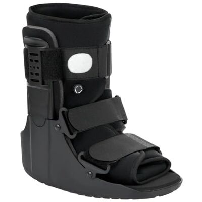 Aundhegrtt Short Air Walker Brace Inflatable Walking Boot, Air Cam Fracture Boot Orthopaedic for Sprained Ankle Aundhegrtt Short Air Walker Brace Inflatable Walking Boot, Air Cam Fracture Boot Orthopaedic for Sprained Ankle