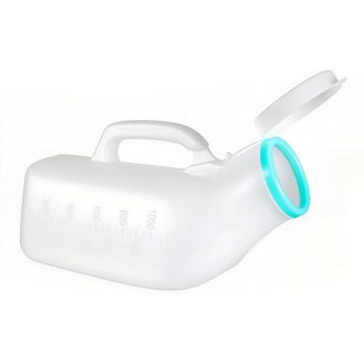 Acootruing Urine Bottles Male Spill Proof Urine Bottle Male Urinal Bottles for Men 1000mL Thick Plastic Pee Bottle for Men Portable Urinal Bottle with Lid for Hospital Elderly Travel Bottle and Emergency Acootruing Urine Bottles Male Spill Proof Urine Bottle Male Urinal Bottles for Men 1000mL Thick Plastic Pee Bottle for Men Portable Urinal Bottle with Lid for Hospital Elderly Travel Bottle and Emergency