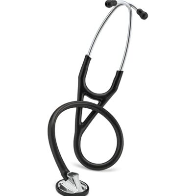 Littmann Master Cardiology Stethoscope, 2160, Black Tube Stainless Steel Chestpiece. Best acoustic response in mechanical line. For Doctors and Medical Students Littmann Master Cardiology Stethoscope, 2160, Black Tube Stainless Steel Chestpiece. Best acoustic response in mechanical line. For Doctors and Medical Students
