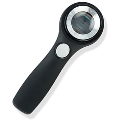 YUXITA 40X Magnifier Glass with LED Light Rechargeable Handheld Magnifier for Stamp Coin Inspection Brightness Adjustable YUXITA 40X Magnifier Glass with LED Light Rechargeable Handheld Magnifier for Stamp Coin Inspection Brightness Adjustable