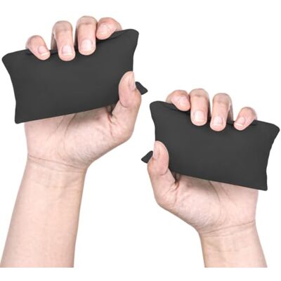 LORYEANM 2Pcs Miniature Hand Massage Pillows, Nonslip Design, Black Machine Washable Microfiber for Home Travel Use and Elderly Exercise, Hand Muscle Training and Relief LORYEANM 2Pcs Miniature Hand Massage Pillows, Nonslip Design, Black Machine Washable Microfiber for Home Travel Use and Elderly Exercise, Hand Muscle Training and Relief