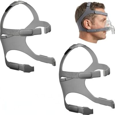 Organic Deal 2-Pack Headgear Strap Replacement for F&P Eson 2 Headgear – Compatible Mask Strap for F&P Eson Headgear (Clips Not Incl) Organic Deal 2-Pack Headgear Strap Replacement for F&P Eson 2 Headgear – Compatible Mask Strap for F&P Eson Headgear (Clips Not Incl)