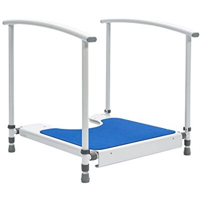 NRS Nuvo Petite Childrens Toilet Platform With Handrails Height Adjustable NRS Nuvo Petite Childrens Toilet Platform With Handrails Height Adjustable
