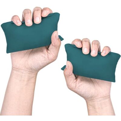 LORYEANM 2Pcs Miniature Hand Massage Pillows, Nonslip Design, Green Machine Washable Microfiber for Home Travel Use and Elderly Exercise, Hand Muscle Training and Relief LORYEANM 2Pcs Miniature Hand Massage Pillows, Nonslip Design, Green Machine Washable Microfiber for Home Travel Use and Elderly Exercise, Hand Muscle Training and Relief