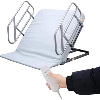 MOUNW Medical Pillow Lifter,Electric Adjustable Sit-Up Back Stand Assist Aid, Adjustable Power Lifting Bed Backrest Includes Electric Pump System for Elderly Paralysed Patient, Disability MOUNW Medical Pillow Lifter,Electric Adjustable Sit-Up Back Stand Assist Aid, Adjustable Power Lifting Bed Backrest Includes Electric Pump System for Elderly Paralysed Patient, Disability