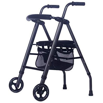 SBCGFY Wheelchair Walker, Rollators Collapsible Elderly Walker Shopping Cart Four-Wheeled Hand Walker Buy Food Cart Non-Slip Walking Stick with Star of Light SBCGFY Wheelchair Walker, Rollators Collapsible Elderly Walker Shopping Cart Four-Wheeled Hand Walker Buy Food Cart Non-Slip Walking Stick with Star of Light