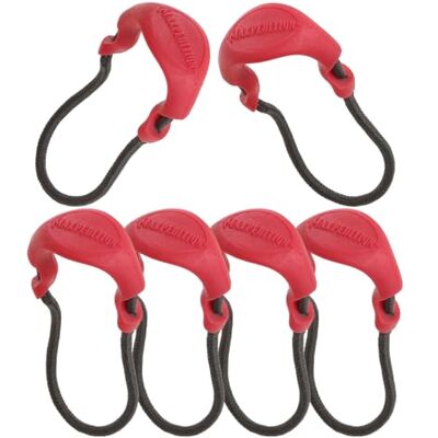 Maxpedition Positive Grip Zipper Pulls (Large, EMS Red) Pack of 6, Zipper Pull Replacement for Emergency Medical Backpacks, First Aid Kits, Tourniquet Pouches, PZLRED Maxpedition Positive Grip Zipper Pulls (Large, EMS Red) Pack of 6, Zipper Pull Replacement for Emergency Medical Backpacks, First Aid Kits, Tourniquet Pouches, PZLRED
