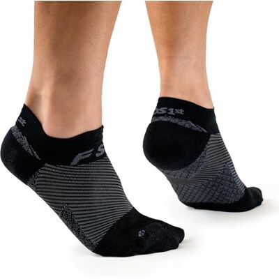 OrthoSleeve FS4 Plantar Fasciitis Socks for Men/Women No Show Compression Foot Sleeves With Seamless Moisture-Wicking Fabric & Comfortable Support Around the Foot, Heel and Arch OrthoSleeve FS4 Plantar Fasciitis Socks for Men/Women No Show Compression Foot Sleeves With Seamless Moisture-Wicking Fabric & Comfortable Support Around the Foot, Heel and Arch