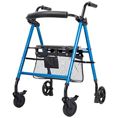 SBCGFY Standing Frame Adult Walker Walking Aid for The Disabled,Adjustable Crutches Old People's Trolley Rehabilitation Equipment,Universal Wheels SBCGFY Standing Frame Adult Walker Walking Aid for The Disabled,Adjustable Crutches Old People's Trolley Rehabilitation Equipment,Universal Wheels