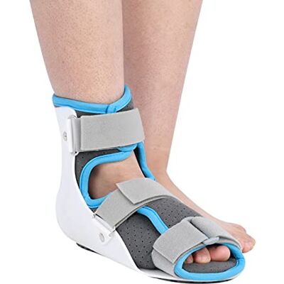 CUSMA Walking Boot Ankle Splint, Breathable Comfortable Foot Drop Support Brace, Stable Foot Ankle Support Fracture Boot CUSMA Walking Boot Ankle Splint, Breathable Comfortable Foot Drop Support Brace, Stable Foot Ankle Support Fracture Boot